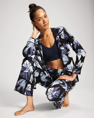 Satin Trim Pajama Pant - Soma