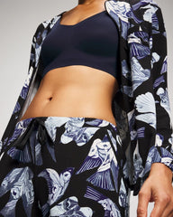 Satin Trim Pajama Pant - Soma