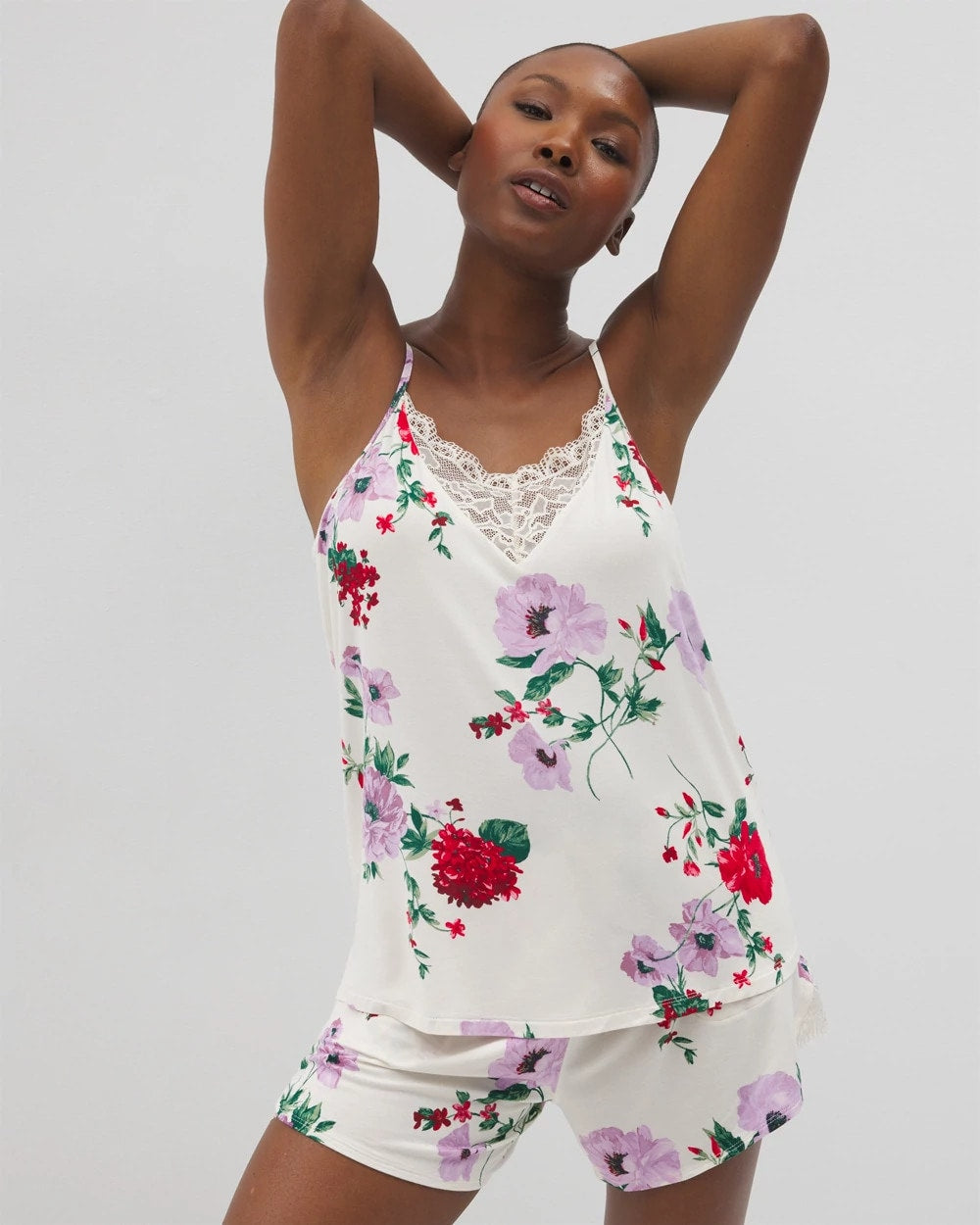 Lace Trim Pajama Cami - Soma