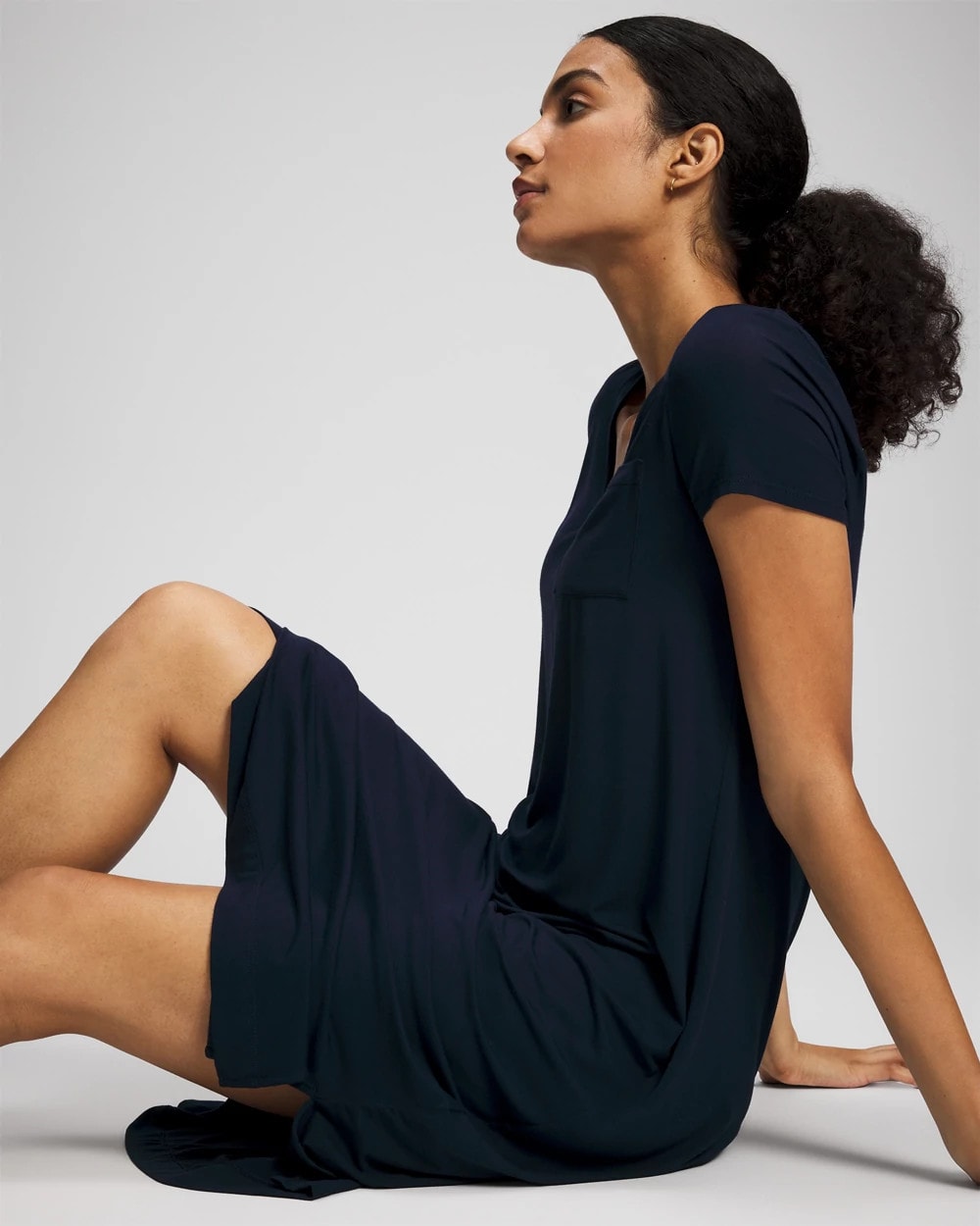 Short Sleeve Long Sleepshirt - Soma