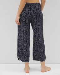Piped Crop Pajama Pants - Soma