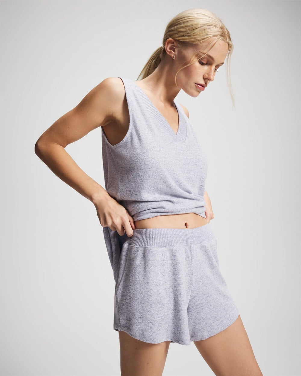 CozyLuxe Pajama Short - Soma