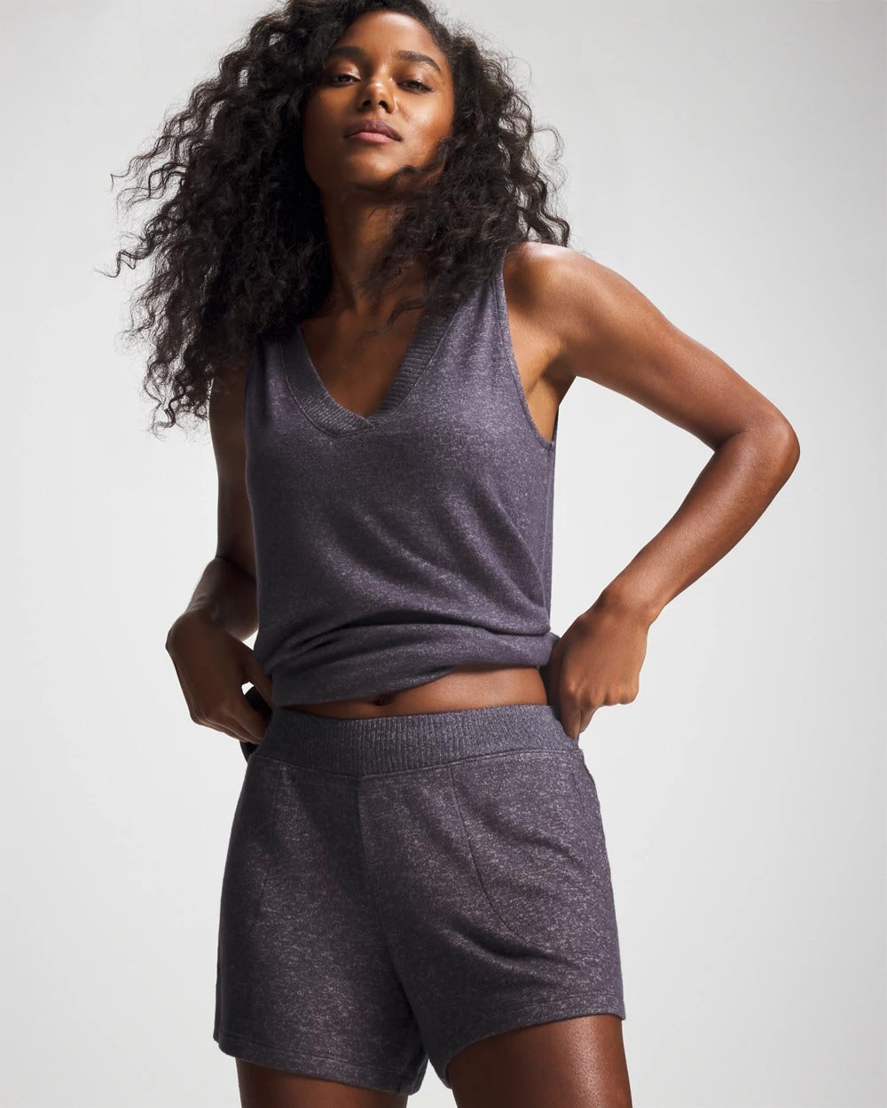 CozyLuxe Pajama Short - Soma
