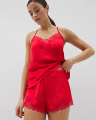 Lace Trim Pajama Shorts - Soma