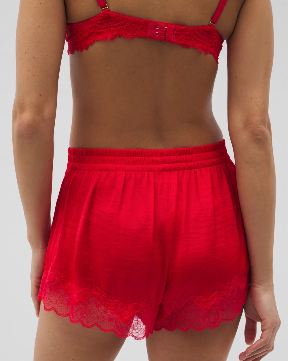 Lace Trim Pajama Shorts - Soma