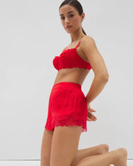 Lace Trim Pajama Shorts - Soma