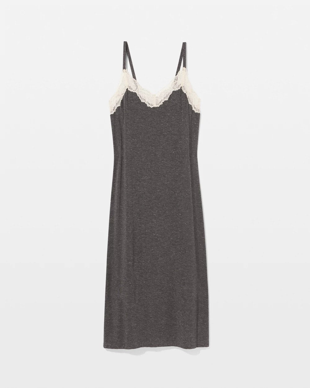 Lace Trim Chemise - Soma