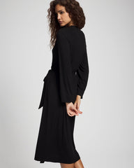 Long Robe with Lace - Soma