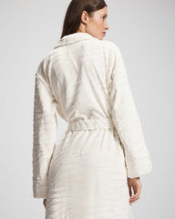 Textured Plush Long Robe - Soma