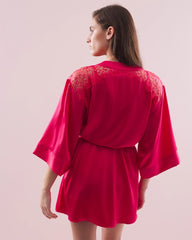 Silk Short Robe - Soma