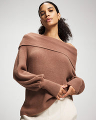 Premier Knit off the Shoulder Sweater - Soma