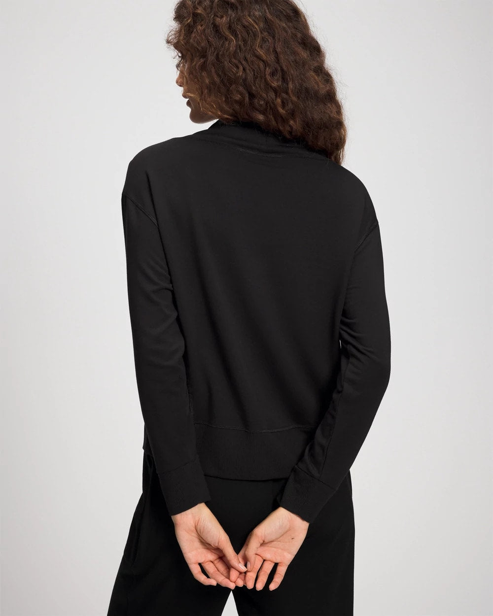 Ultrasoft Fleece Relaxed Funnel Neck Sweatshirt - Soma