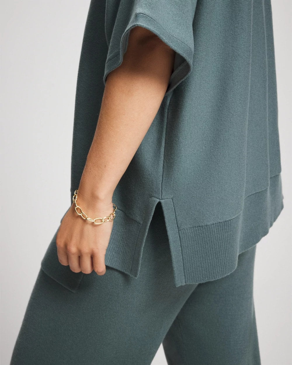 Premier Knit Sweater Collared Top - Soma