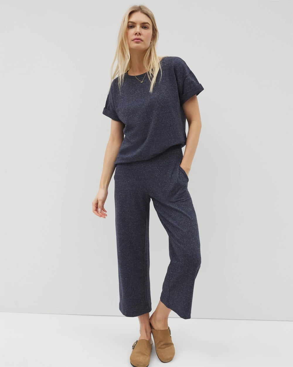 Wide Leg Crop Pant - Soma