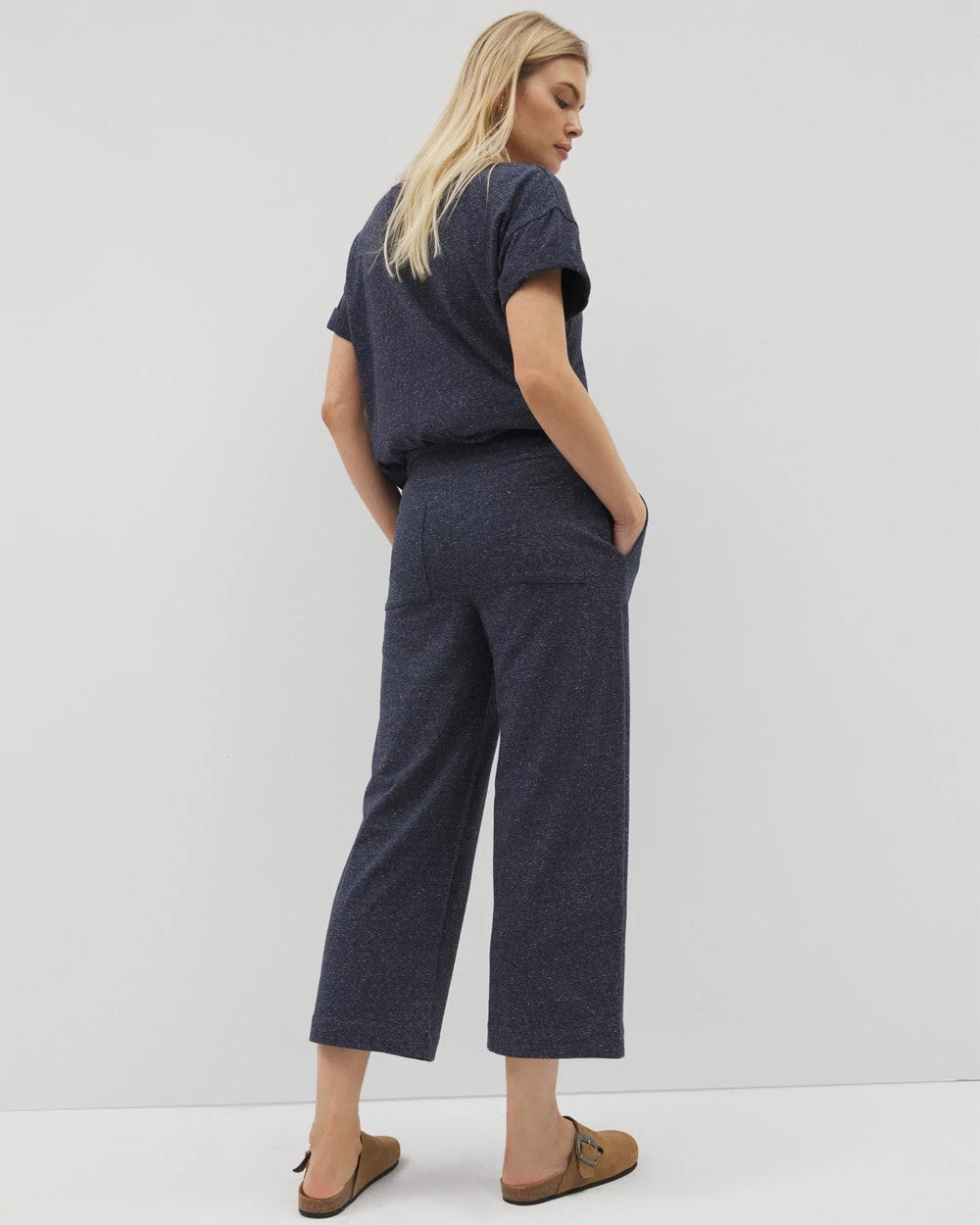 Wide Leg Crop Pant - Soma