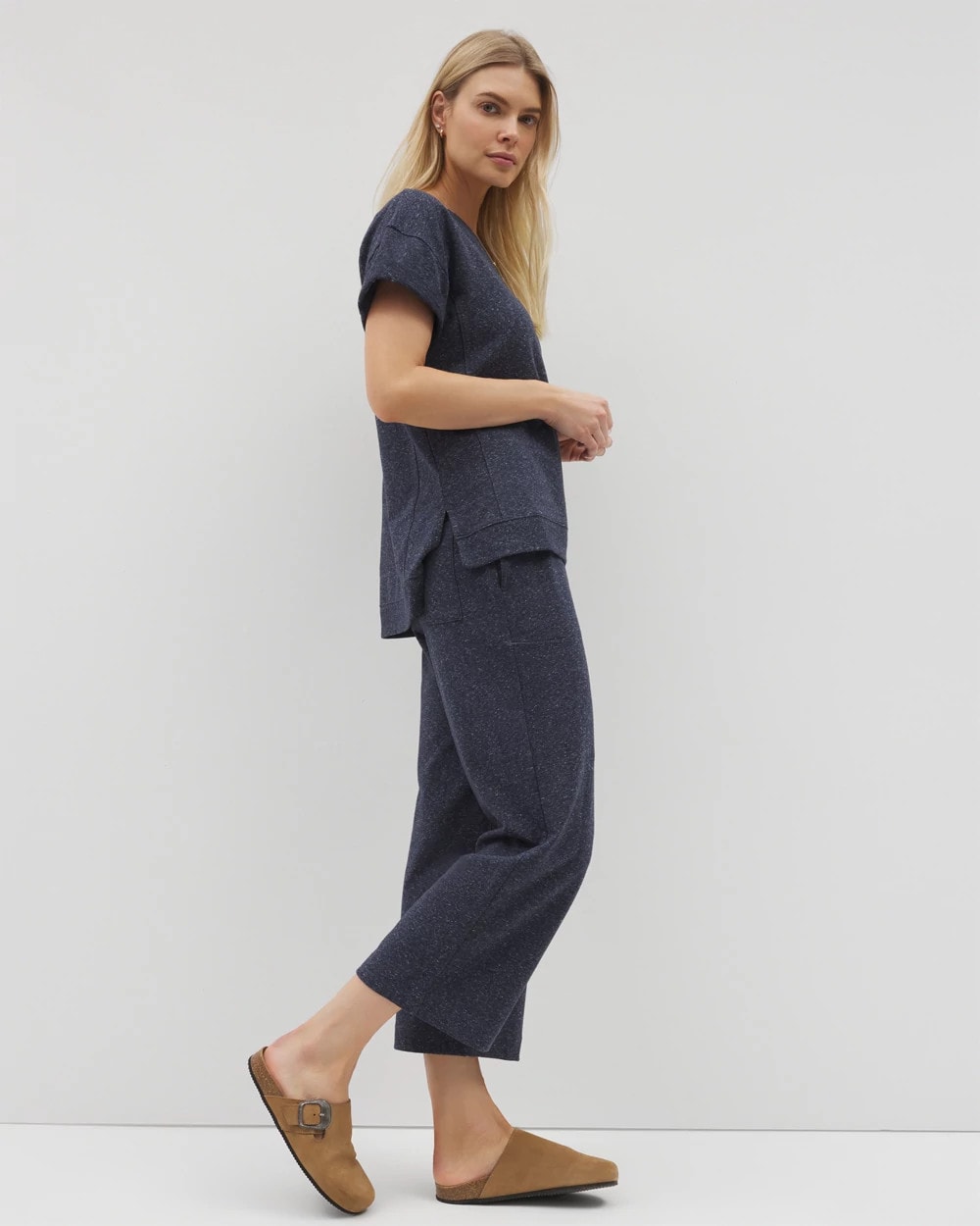 Wide Leg Crop Pant - Soma