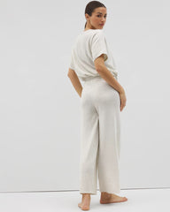 Sweater Wide-Leg Crop Pant - Soma