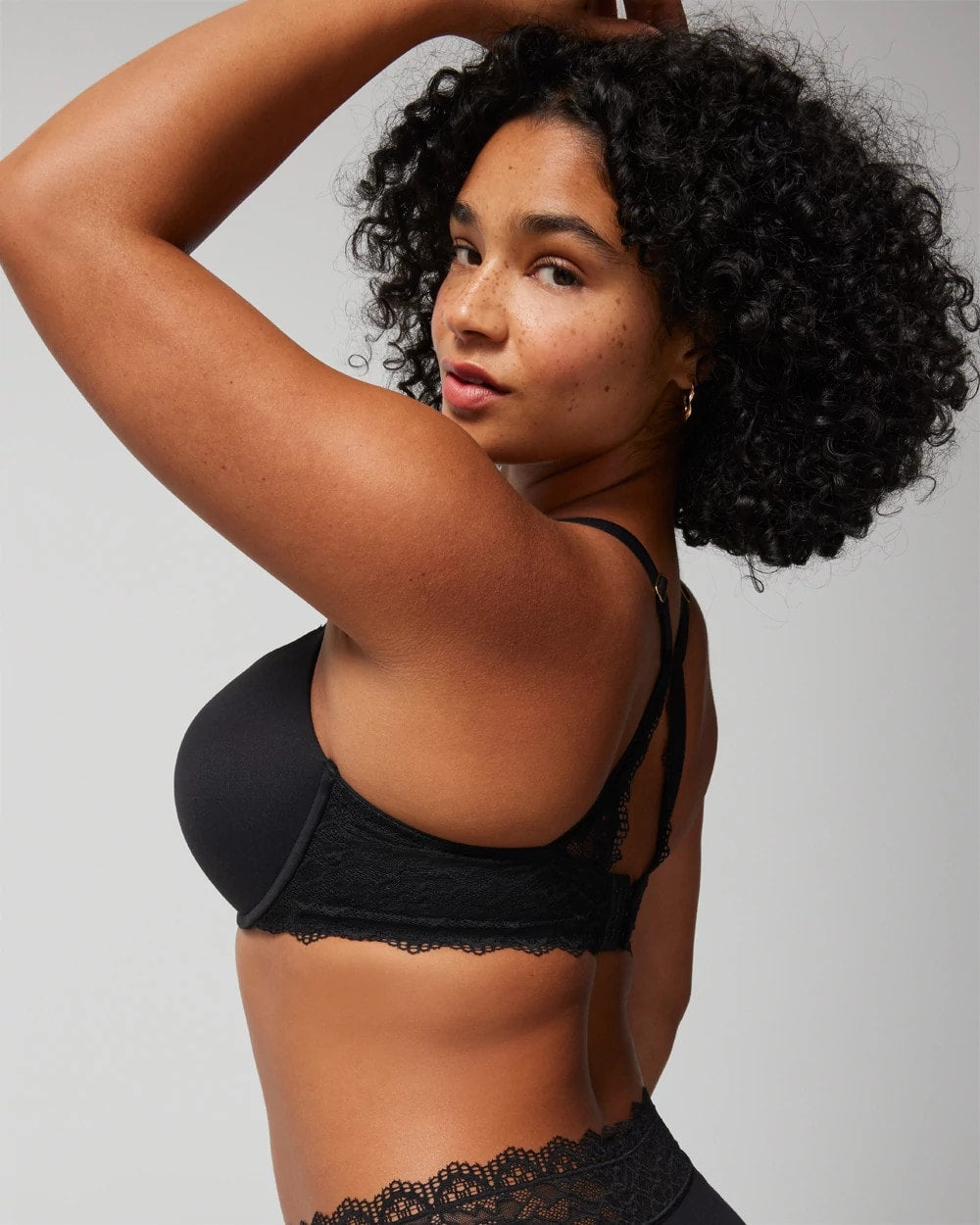 Push-Up Plunge Bra with Lace - Soma