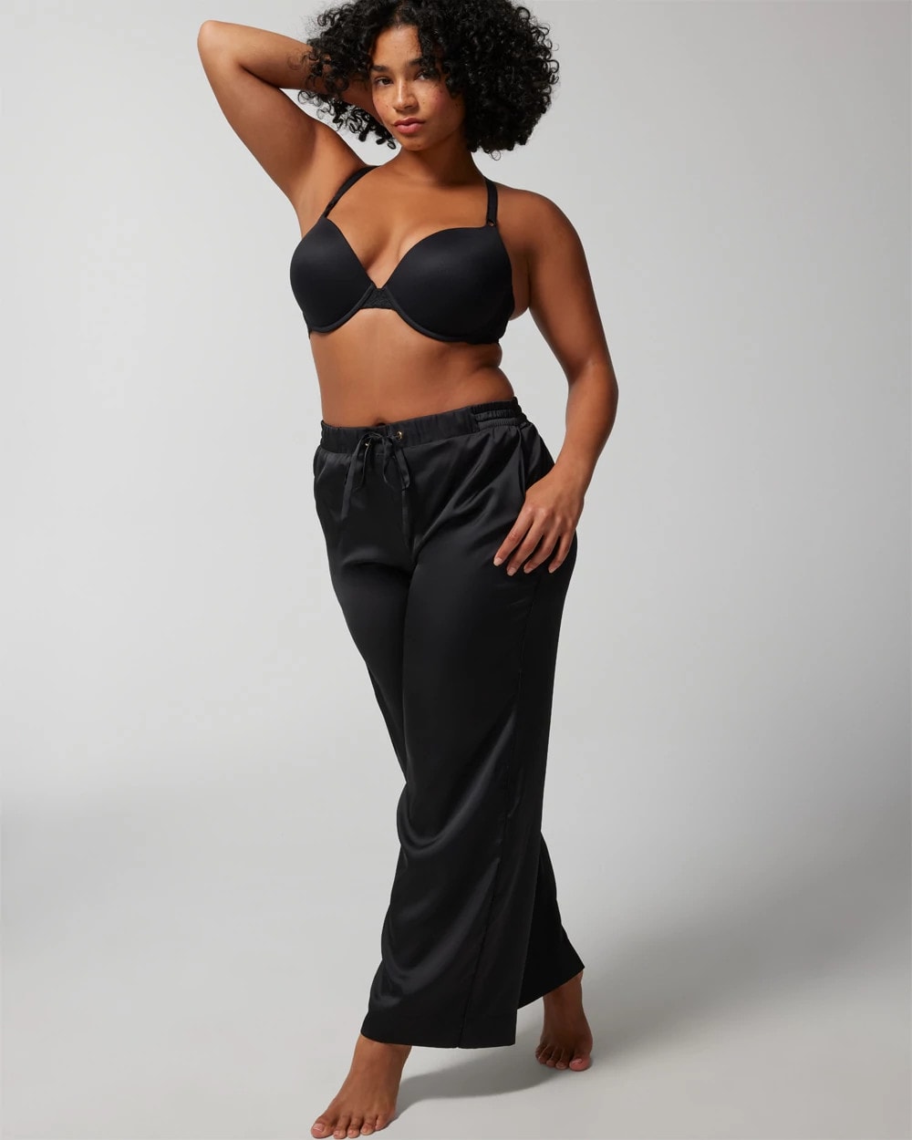 Push-Up Plunge Bra with Lace - Soma