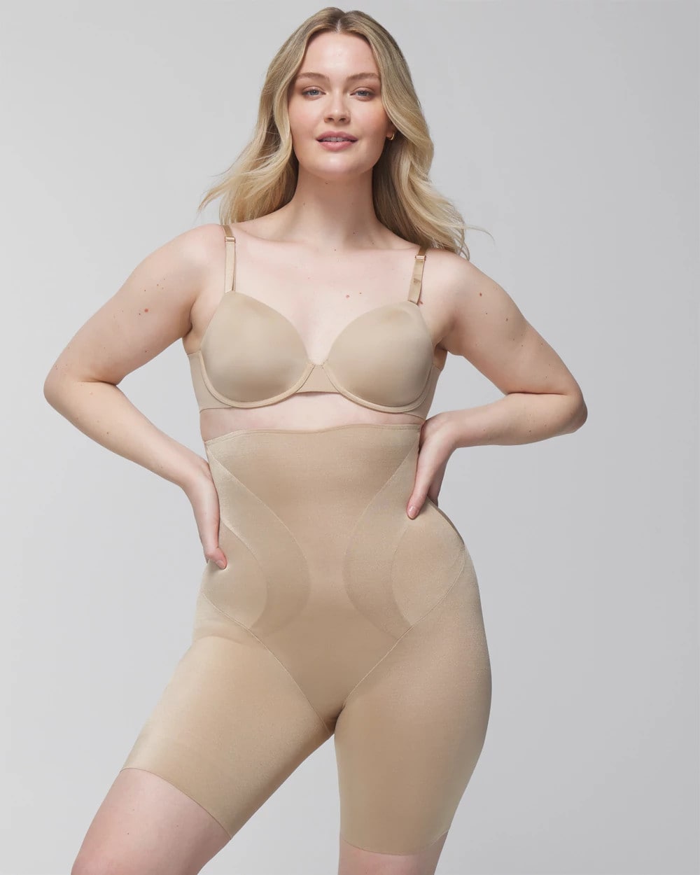 Mid-Level Shaping Vanishing Edge High-Waist Thigh Slimmer - Soma
