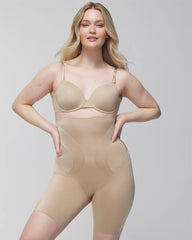 Mid-Level Shaping Vanishing Edge High-Waist Thigh Slimmer - Soma
