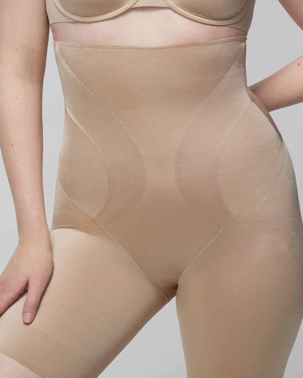 Mid-Level Shaping Vanishing Edge High-Waist Thigh Slimmer - Soma