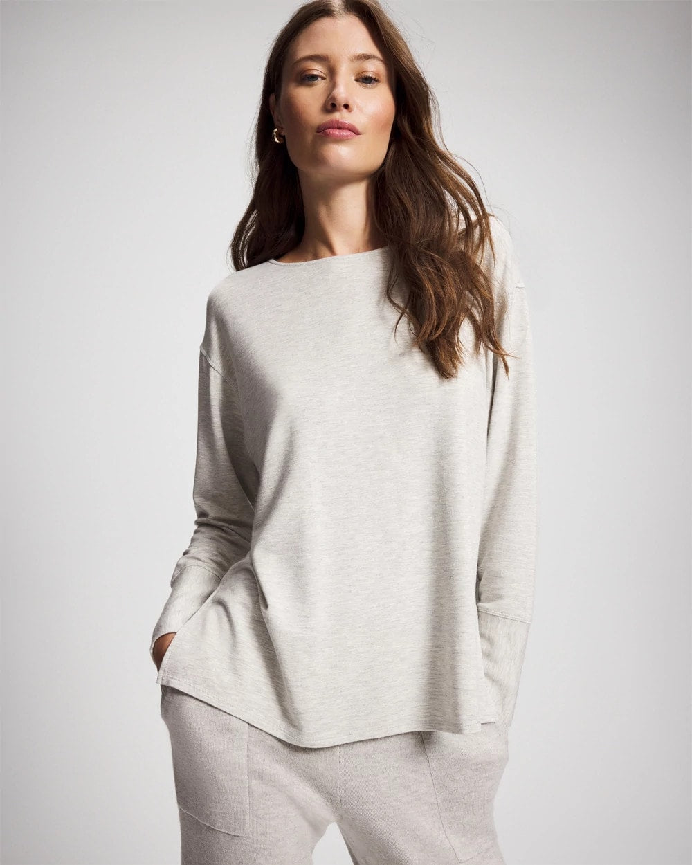 Ultra Soft Fleece Dolman Top - Soma
