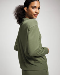 Ultrasoft Fleece Relaxed Funnel Neck Sweatshirt - Soma