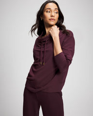 Ultrasoft Fleece Relaxed Funnel Neck Sweatshirt - Soma
