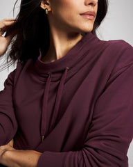 Ultrasoft Fleece Relaxed Funnel Neck Sweatshirt - Soma