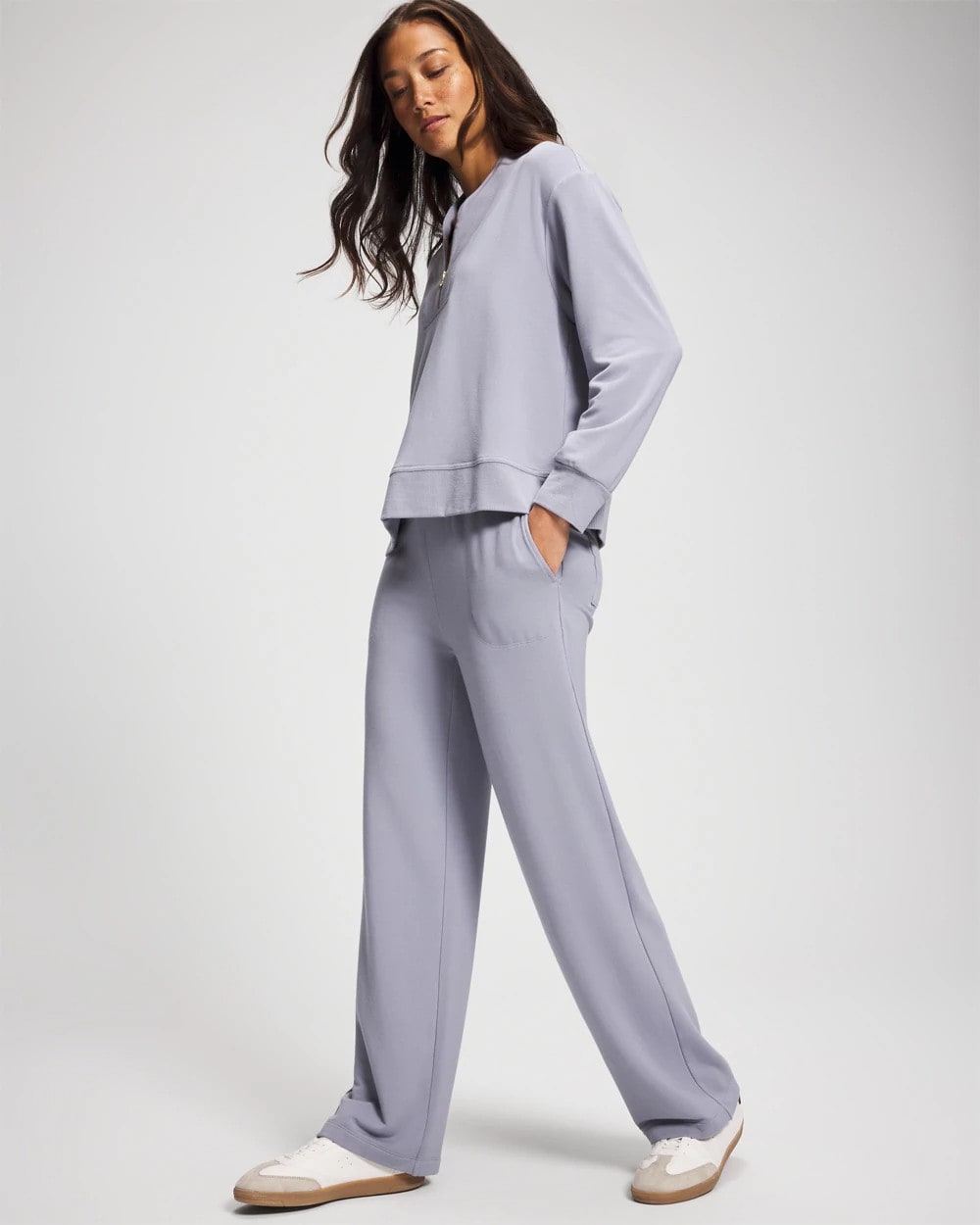 Ultrasoft Fleece Quarter Zip Sweatshirt - Soma