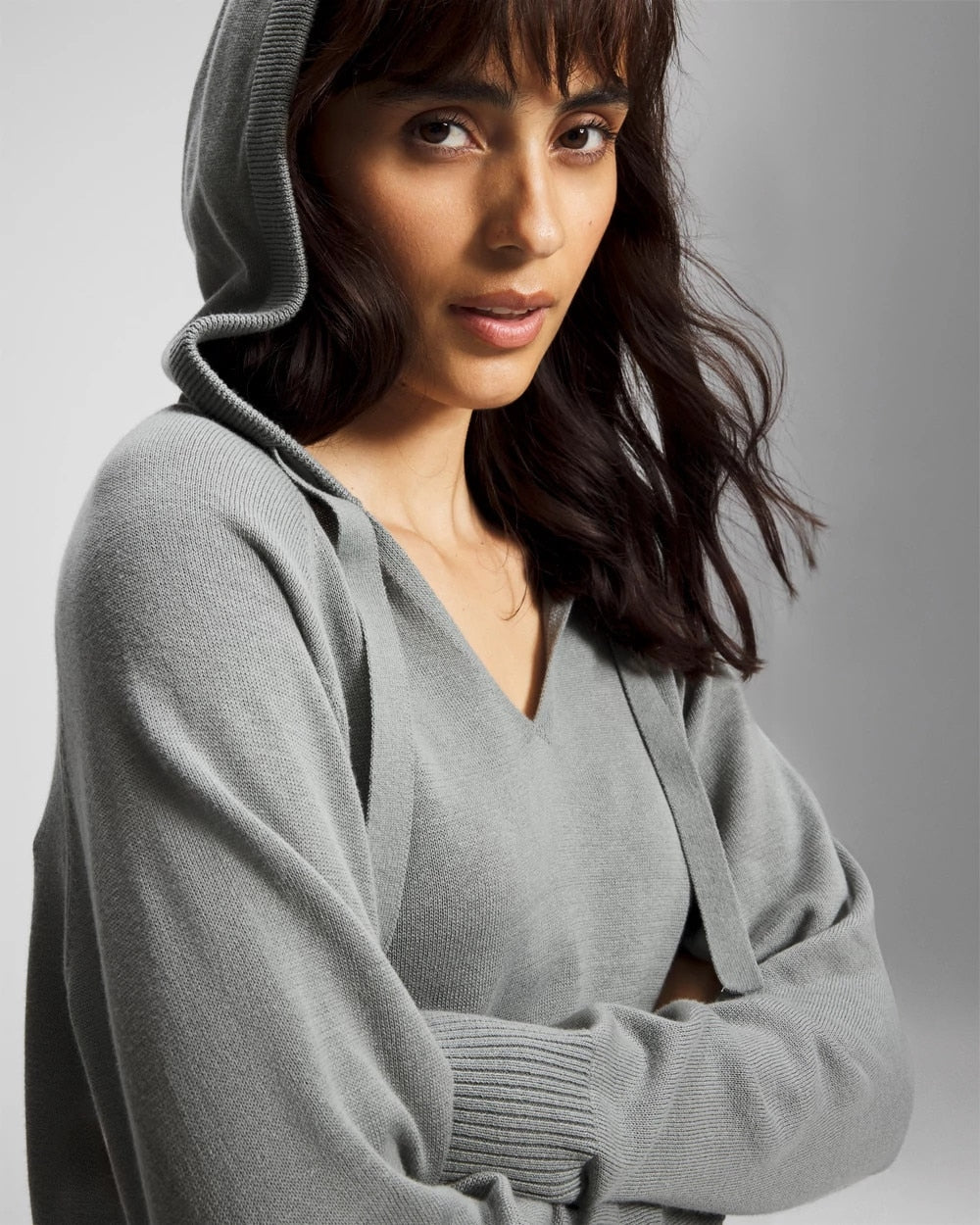 Cotton Sweater Hoodie - Soma