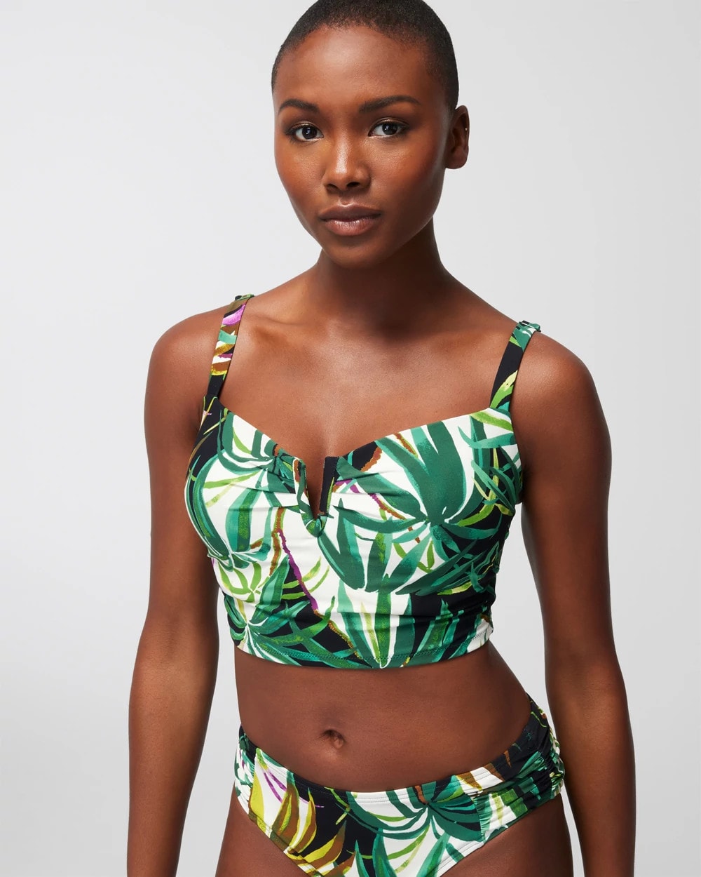 V-Wire Cropped Bikini Top - Soma