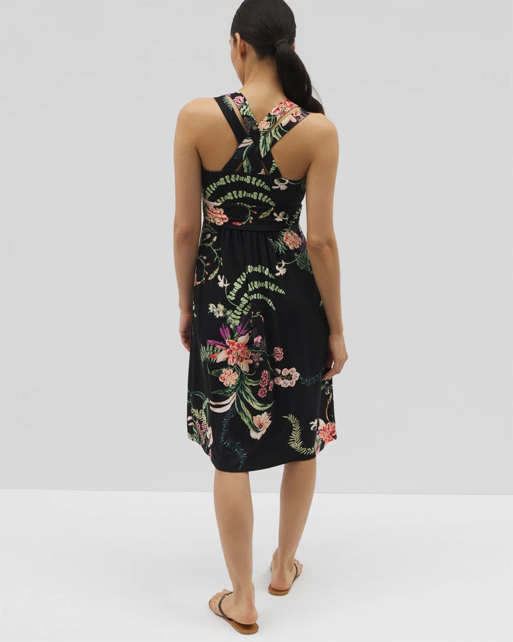 Cross Back Strap Bra Dress - Soma