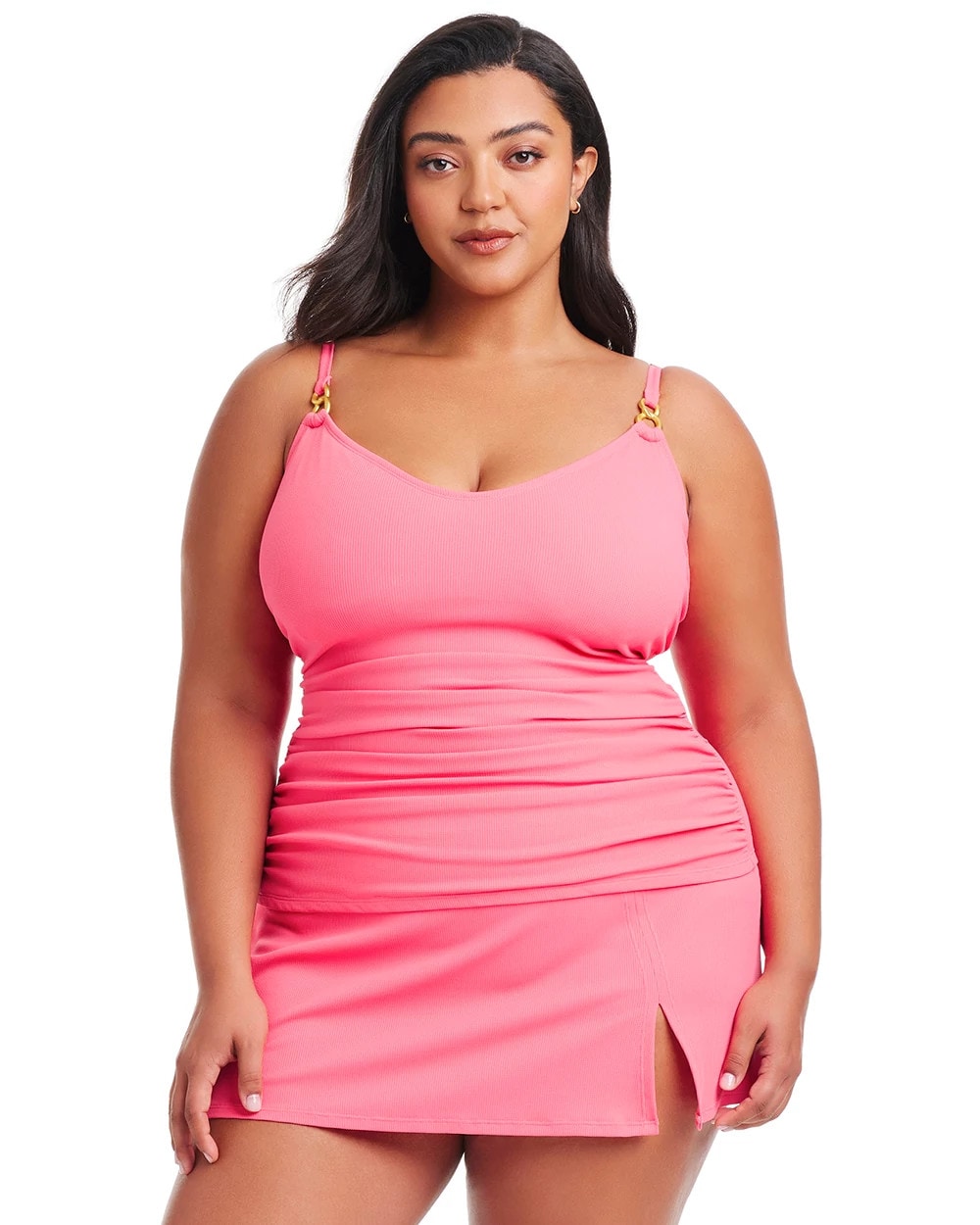Pique Ole V-Neck Tankini - Soma