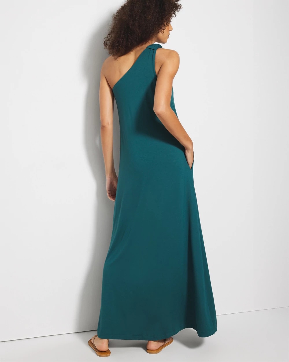 One-Shoulder Maxi Bra Dress - Soma