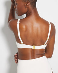 Ring Master Draped Underwire Swim Top - Soma