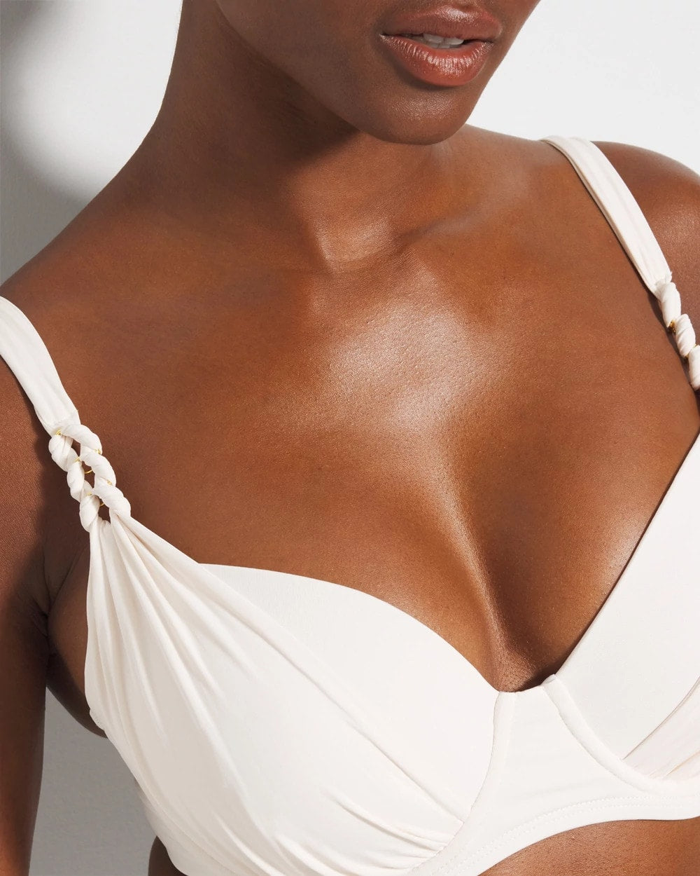 Ring Master Draped Underwire Swim Top - Soma