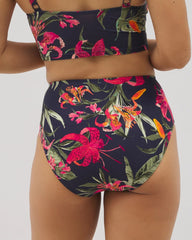 Soma Swim Ruched High-Waist Bikini Bottom - Soma