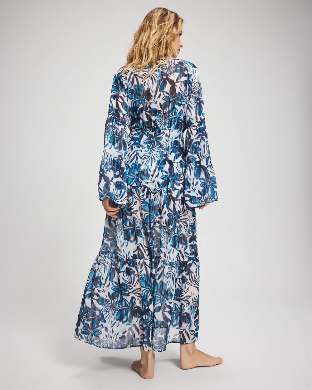 Turning Tides Keep It Moving Chiffon Dress - Soma