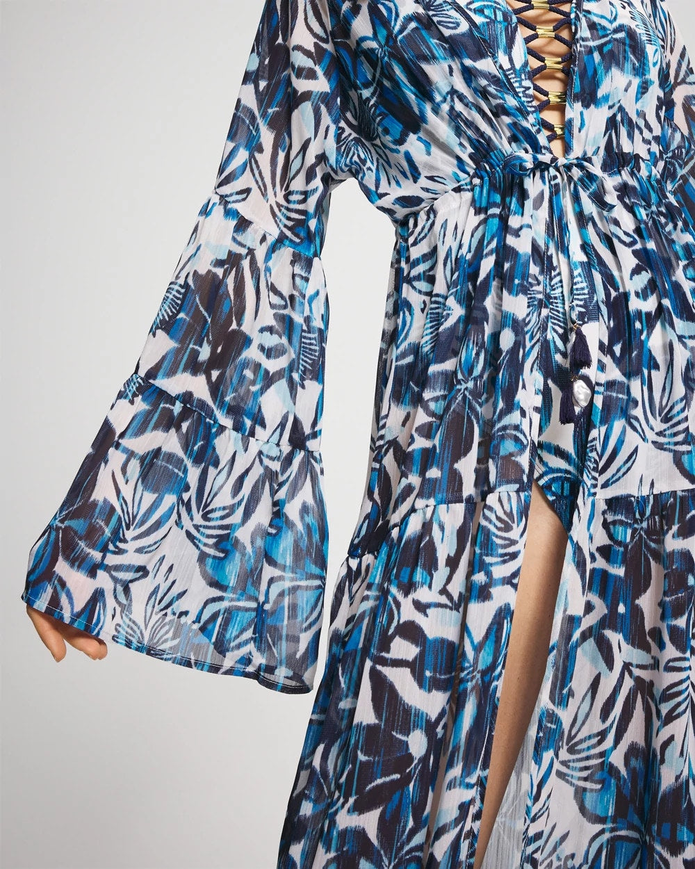 Turning Tides Keep It Moving Chiffon Dress - Soma