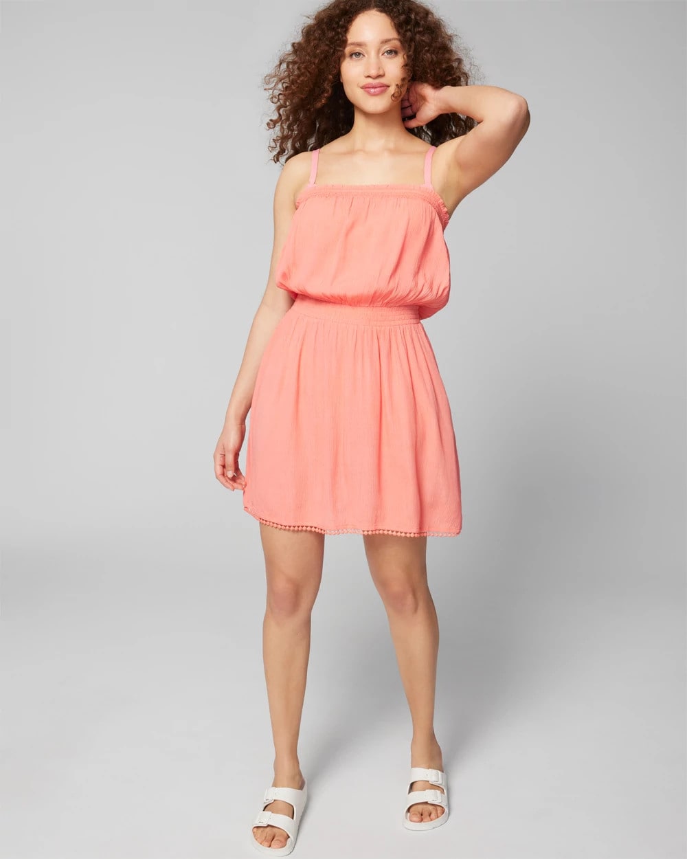 Bandeau Pom-Trim Cover-Up - Soma