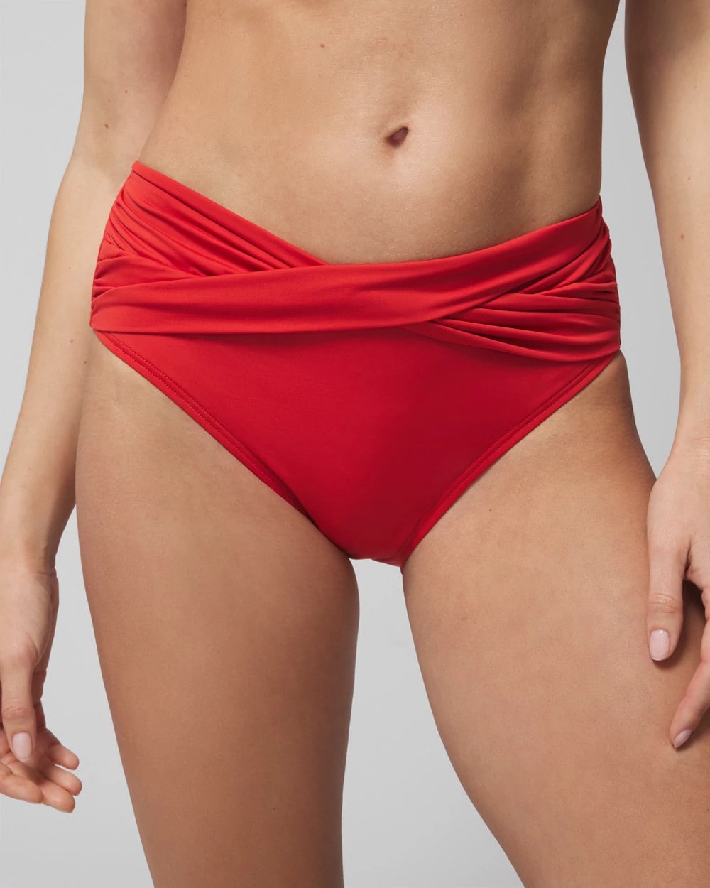 Twist-Front Bikini Bottoms - Soma