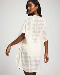 Sunkissed Crochet Chiffon Caftan - Soma