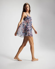 Mesh Ruched Chemise - Soma