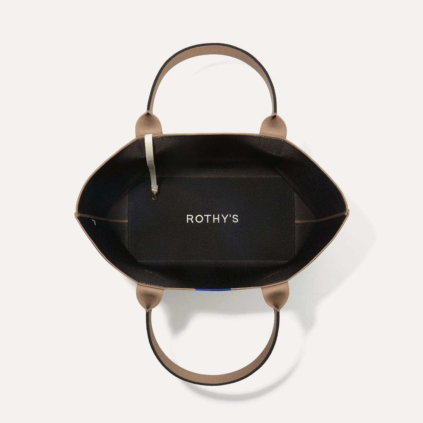 Rothys The Lightweight Tote in Black Portobello