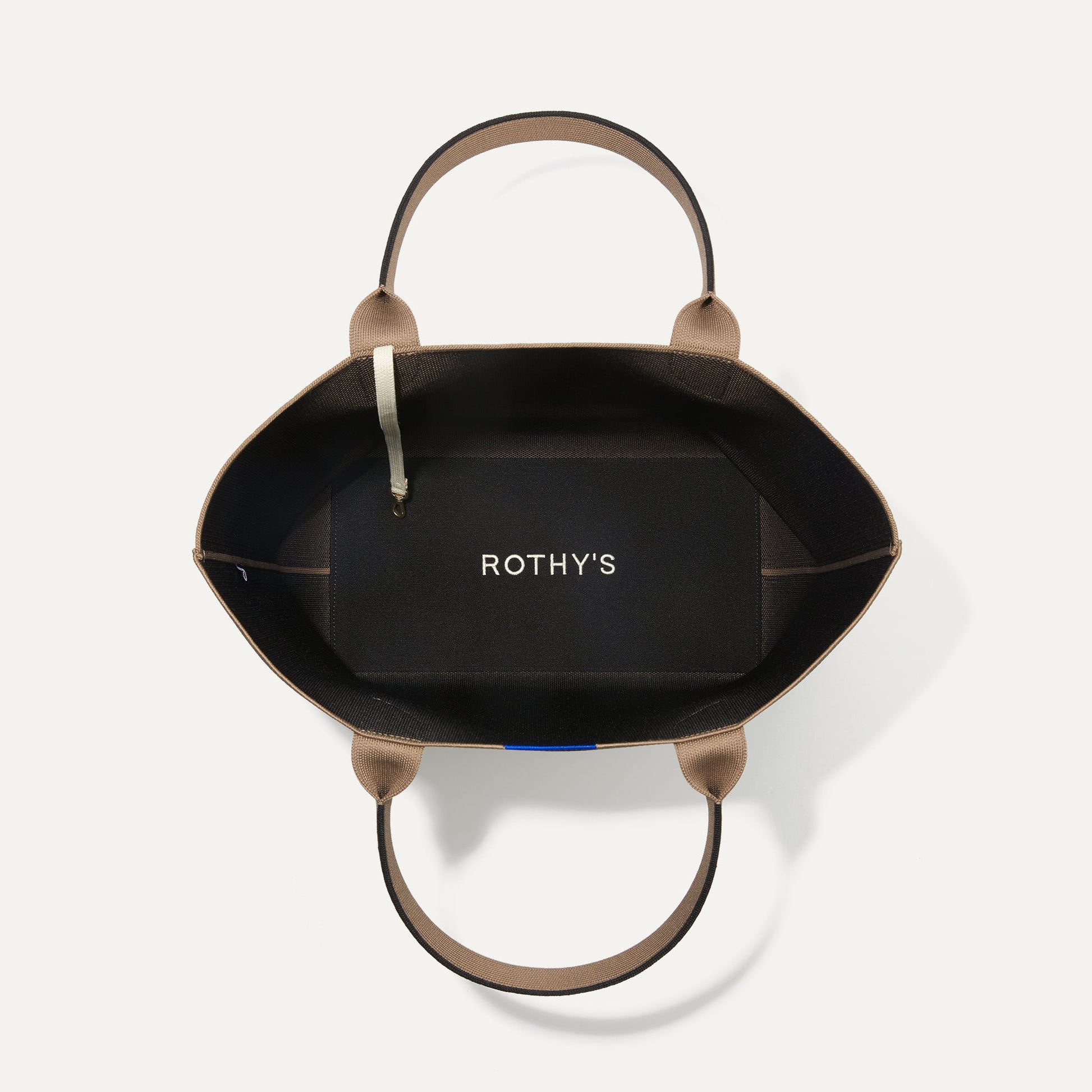 Rothys The Lightweight Tote in Black Portobello