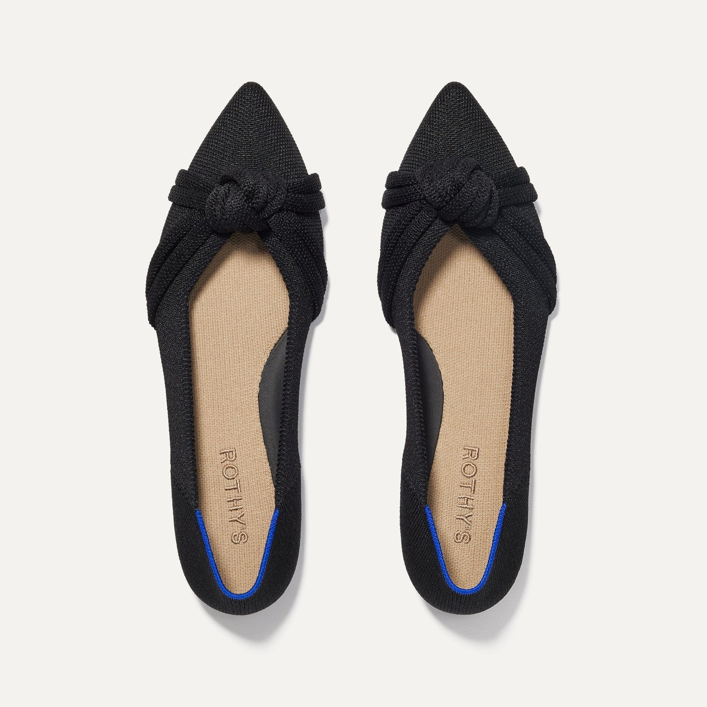 Rothys The Knot Point II in Black