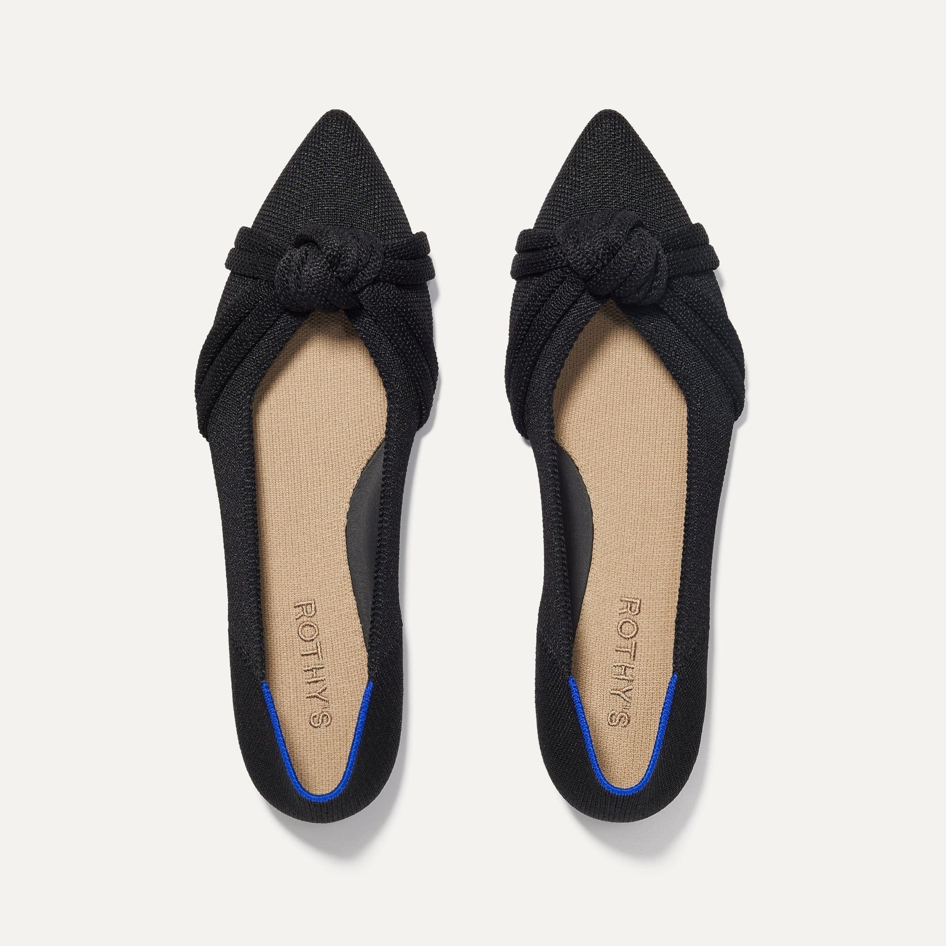 Rothys The Knot Point II in Black