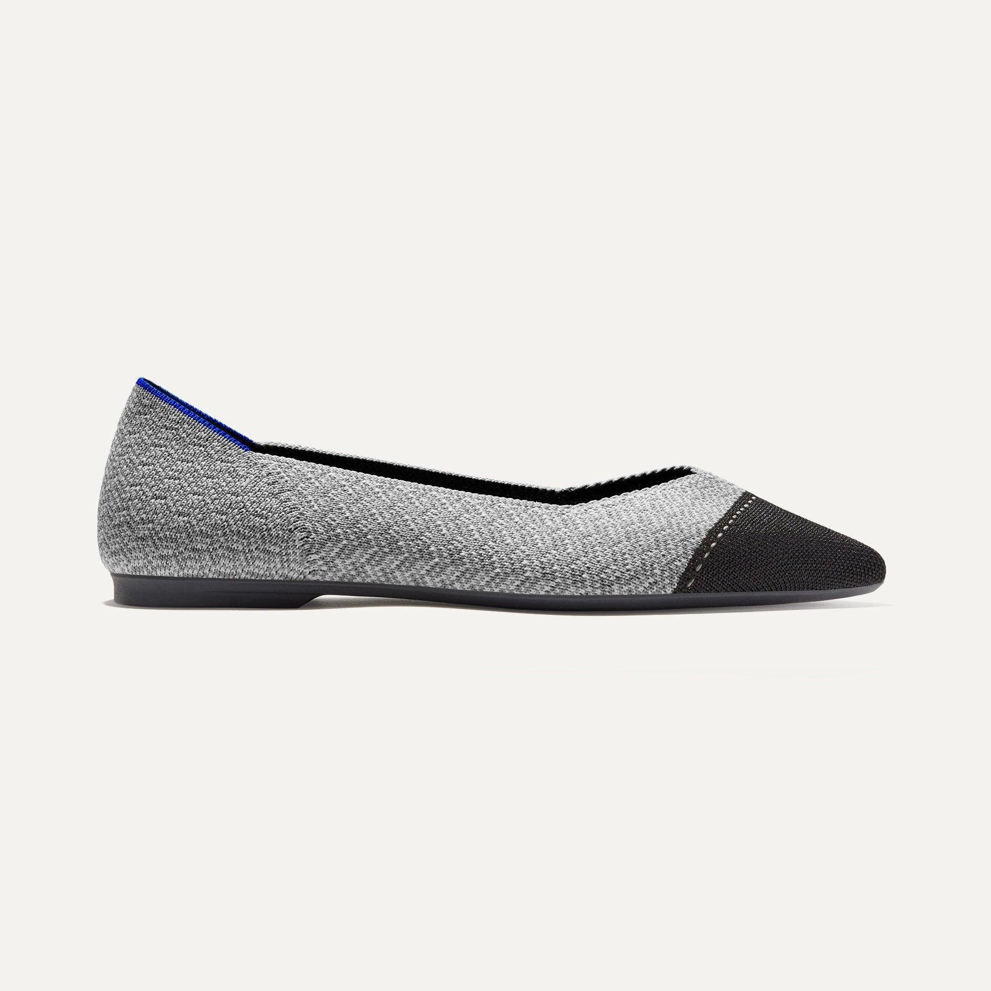 Rothys The Point II in Pebble Herringbone